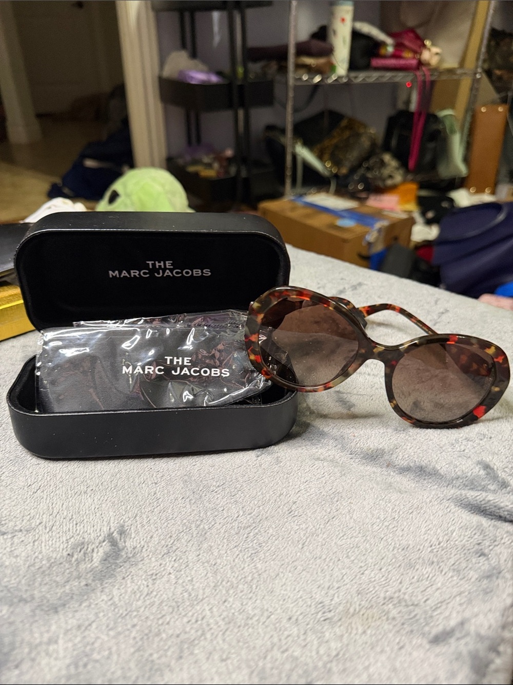 Marc Jacobs Tortoise Shell Sunglasses with Brown Lenses 763-S
